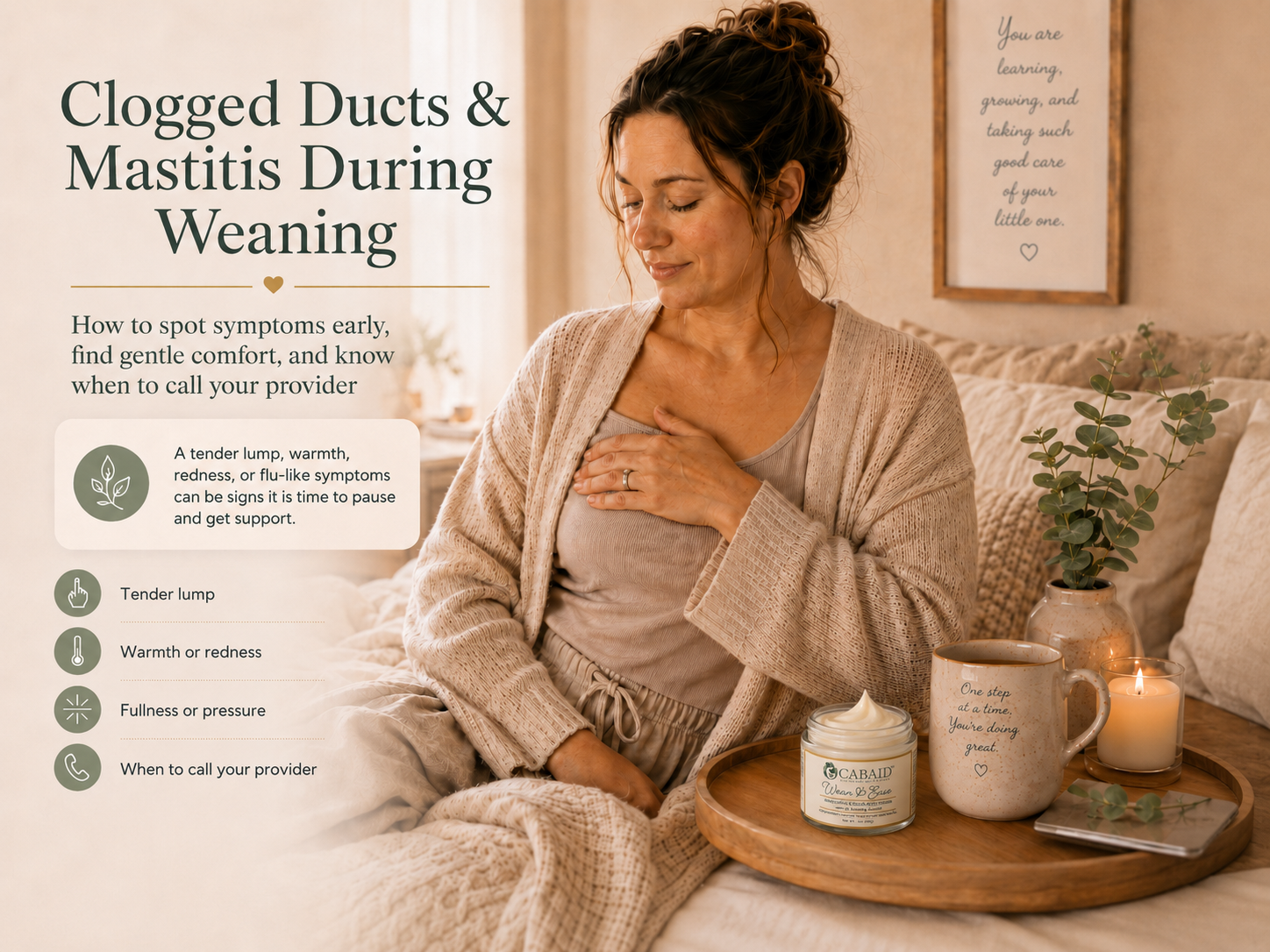 Clogged Ducts and Mastitis During Weaning: What to Watch For and When to Call Your Provider