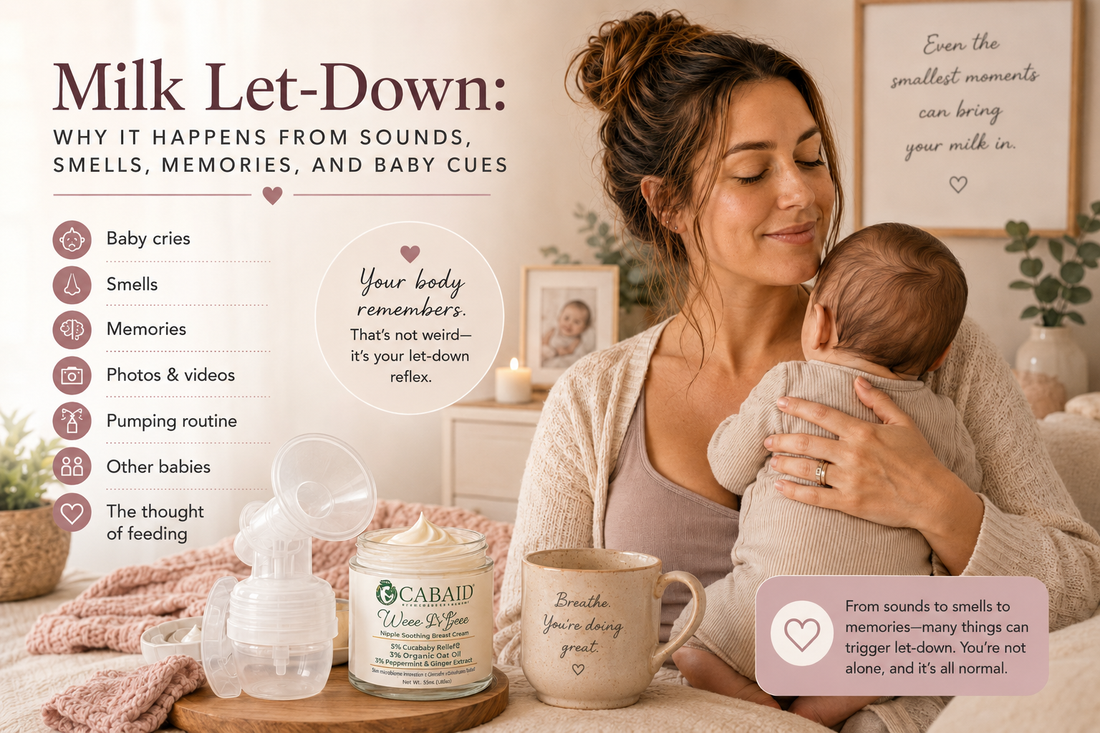 Milk Let-Down: Why It Happens from Sounds, Smells, Memories, and Baby Cues