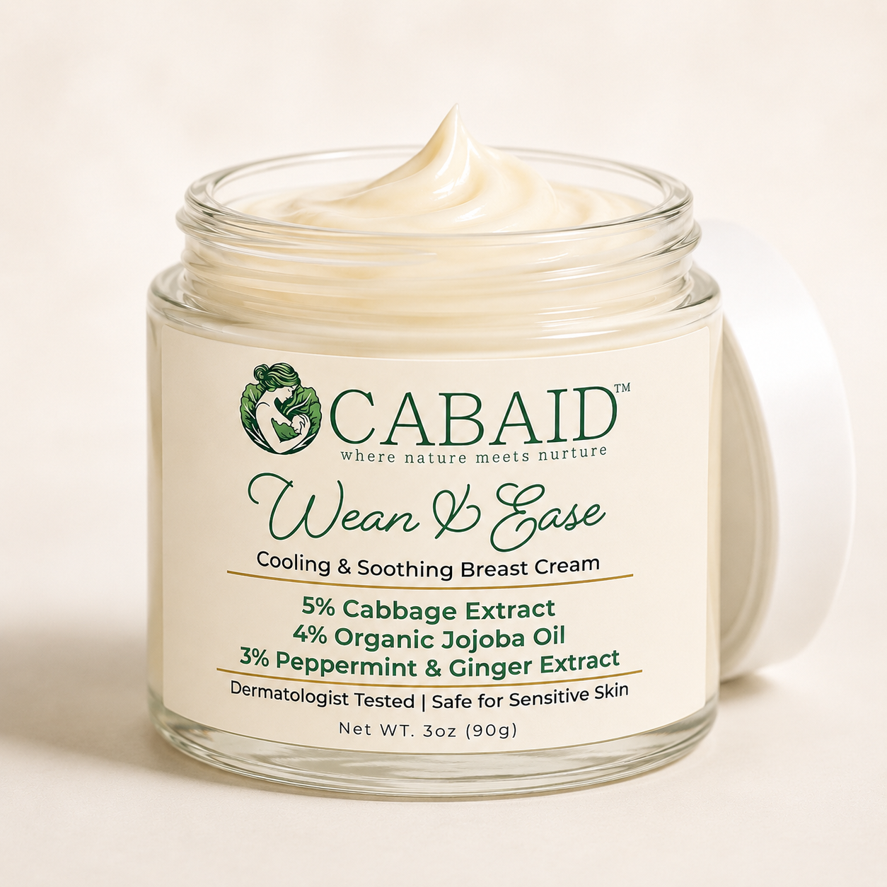 3oz Wean & Ease Cooling Breast Comfort Cream
